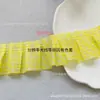 Tecido de Acessórios para Decoração de Casa, Materiais para Decoração DIY de Leque, Renda Clássica Plaid com Acabamento em Renda Feito à Mão