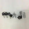 Máquina publicitaria W-media pantalla táctil todo en uno accesorios de máquina terminal táctil cerradura de puerta antirrobo cerradura con llave