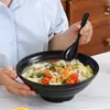 Tigela Espessa Anti-Escaldante para Uso Comercial, Tigela Grande Picante para Uso Doméstico, Tigela de Grande Capacidade Anti-Quebra para Macarrão Picante e Azedo, Tigela de Ramen