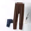 Pantalones Térmicos Sin Costuras para Hombre, Adecuados para Usar por Dentro y por Fuera, Forro Polar Otoño e Invierno, Engrosados, Talla Grande, Leggings Ajustados