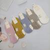 Nuevos Calcetines de Malla Invisible Transpirables de Ángulo Recto para Zapatos Náuticos Tongran con Silicona Antideslizante Calcetines de Color Sólido de Corte Bajo