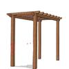Enrejado de Madera Antióxido para Uvas, Soporte para Flores, Marco para Plantas Trepadoras, Pérgola de Jardín para Patio, Marco Paisajístico para Pasillo Exterior, Decoración de Patio