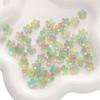 Cuentas de Vidrio Estéreo con Agujero Medio Degradado Flor de Cerezo para Pulsera Collar Pendientes Hechos a Mano Material Torket Accesorios con Cuentas
