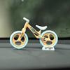 2024 novo bonito enfeites de carro de bicicleta enfeites de console central de carro enfeites de descompressão de carro mulheres