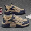 Zapatos de Hombre Otoño Retro Versátiles Casuales Deportivos Ligeros para Correr Suela Gruesa que Aumenta la Altura Venta Caliente Zapatos Trendy de Papá