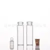 Botella de Tubo de Vidrio de Bayoneta de 12 mm Botella de Muestra de Perfume Botella de Almacenamiento de Lanugo Botella de Deseo a la Deriva Botella Vacía de Reactivo Experimental