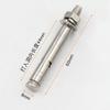Fábrica Su Kepu en stock 201 perno de expansión de acero inoxidable tornillo de expansión tornillo de ruptura al por mayor M6 * 60 mm