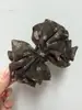 Pinza de Plátano con Lazo Floral Pequeño Estilo Coreano Suave Retro Sensación de Alta Gama Cola de Caballo Alta Parte Posterior de la Cabeza Muestra Volumen del Cabello Accesorio para el Cabello Pinza para el Cabello