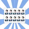 Cheng Lei 1 pulgada Foto de Identificación Fan Meeting Artículos de Apoyo Mismo Estilo que en Douyin