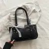 Bolsa de Axila Lisa de Color Nuevo Otoño 2026 Bolso de Mano Dulce Fresco Moderno Sencillo de Nicho Bolso de Hombro de Gran Capacidad