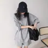 Conjunto Deportivo para Mujer 2026 Nuevo Conjunto de Moda Camiseta de Manga Corta Conjunto Casual de Dos Piezas para Mujer Shorts de Cintura Alta Tallas Grandes