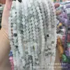 Cuentas Sueltas de Jade Verde Tianshan de Xinjiang, Cuentas Redondas de Color Jade, Tejido DIY para Pulseras, Collares, Cuentas Espaciadoras, Cuentas para Hilo