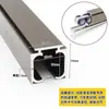 Ruedas Colgantes para Puertas Correderas de Acero Inoxidable con Rodamientos Silenciosos, Ruedas Colgantes para Puertas Correderas de Pista No Amortiguada para Puertas de Madera Maciza, de Alta Resistencia y Resistentes al Desgaste
