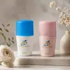 Botella Roll-On de PP de 60 ml, Botella Roll-On Hecha de Material de PP, con Propiedades Desodorantes, Antitranspirantes y de Protector Solar, Directo de la Fábrica Fuente, Botella Roll-On de PP