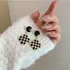 Nuevos Pendientes de Perlas a Cuadros Blancos y Negros para Mujer Primavera y Verano 2026, Estilo Celebridad de Internet, Pendientes de Moda Frescos y Minimalistas para Chicas