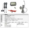 Radar de Marcha Atrás al por Mayor del Fabricante con 4 Sensores de Radar con Cable/Inalámbrico LED Visual de Voz con Zumbador para Coches