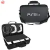 Bolsa de Armazenamento para Console PS5 Slim, Bolsa Espessa de Grande Capacidade para Console, Leve para Versão com Drive Óptico, Estojo Completo para Conjunto de Acessórios
