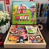 Juguetes Educativos de Madera para Educación Temprana Infantil, Rompecabezas Magnéticos 3D para Edades 3-6, Regalos Magnéticos de Jardín de Infancia para Niñas, Venta al por Mayor