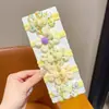 2026 Pinzas para el Cabello de Niña con Lazo Accesorios de Flor Dulce para el Cabello de Bebé Pasadores de Princesa para Niñas Clip de Nuevo Estilo Adornos para el Cabello
