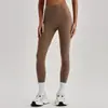 Pantalones de Yoga de Cintura Alta con Sensación de Segunda Piel Transfronterizos Europeos y Americanos para Mujer, Secado Rápido, Ajustados, para Correr, Fitness, Levanta Glúteos, Ropa Deportiva de Yoga 4033