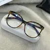 Óculos de Moda Tendência, Escolhas de Influenciadores, Estilo Retro de Alto Padrão, Bloqueio de Luz Azul, Lentes Transparentes, Efeito Emagrecedor para o Rosto, Armações de Óculos