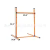 Adestramento de cães agilidade de obstáculo barra de obstáculos adestramento sensibilidade barra de salto cão equipamento esportivo ao ar livre barra de sinalização
