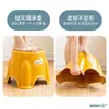 Taburetes de Plástico Grueso Lisos para Niños, Hogar, Dormitorio, Apilables con Taburetes Bajos Redondos para Adultos, Mesas y Sillas de Plástico para Comedor en Casa