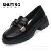 Mocasines Populares 2026, Zapatos de Mujer sin Cordones, Suela Suave, Suela Gruesa Cómoda, Estilo Primavera y Otoño, Diseño Súper Bonito