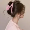 Grampo de Cabelo Pinça de Tubarão Grande Cor de Gel Symphony High-End Feminino 2025 Novo Para a Parte de Trás da Cabeça