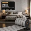 Pegatinas de Pared 3D Estéreo Madera Autoadhesivas PVC Rejilla Ranurada Decoración de Superficie para Sala de Estar Pegatinas de Pared Decorativas Impermeables y a Prueba de Humedad