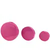 En Stock 47 Dientes/68 Dientes/89 Dientes Botella Transparente Boca Ancha 250g Rojo Rosa Tapa Sellada Cosmético Crema para Mascarilla Capilar