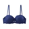 Sutiã Feminino Sexy de Renda Europeu e Americano Mais Vendido Transfronteiriço com Suporte Push-Up para Prevenir Queda, Roupa Íntima Feminina Confortável e Respirável