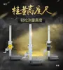 Medidor de altura con pantalla digital Guanglu, diseño de una columna con volante, regla de altura de pantalla digital, medición manual de altura, Guilin