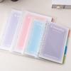 Cuaderno de hojas sueltas de repuesto, estilo coreano, fresco, sencillo, de ensueño, colorido, diario, bloc de notas.