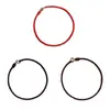 Pulseras de Hilo Rojo al por Mayor para Mujeres, Tobilleras de Hilo Rojo Hechas a Mano para Hombres y Mujeres, Pulseras de Hilo Rojo de Buena Suerte para Parejas