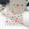 Série Duyuer Adesivos de Unha Populares Estilo Influenciador Realista com Suporte Adesivo para Decoração de Unhas DIY