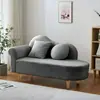 Sofá Bege para Apartamentos Pequenos, Sofá de Sala, Sofá de Tecido Moderno para Lojas de Roupas e Pousadas, Sofá Preguiçoso