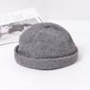 Chapéu de inverno estilo japonês hipster de rua veludo cordeiro senhorio chapéu hip-hop yuppie masculino cúpula chapéu de pele de melão personalizado chapéu frio