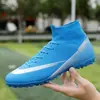 Zapatos de Fútbol de Verano y Otoño para Niños y Niñas, Tacos Altos Rotos, Tacos Largos, Zapatos de Competición, Zapatos Deportivos de Moda, Zapatos de Fútbol, Zapatos para Niños
