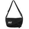Bolsa Transversal de Nylon Estampada com Letras Moda Masculina Estilo Ins Versátil Bolsa de Ombro Esportiva Casual Bolsa de Estudante Tendência