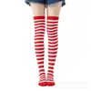 Meia de natal meia listrada meia infantil meia japonesa meia até o joelho meia cosplay de halloween festa meia