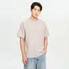 Camiseta de Manga Corta con Cuello Redondo y Mangas Raglán de Algodón Hielo de Secado Rápido para Hombre 2026 Verano Nueva Holgada Deportiva Transpirable