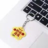 Fresa Fruta Texto Creativo Significativo Llavero de Mochila Colgante de Bolsa Decoración Regalo Lindo para Parejas