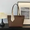Bolsa Tote Lisa Grande Capacidade Estilosa Fashion 2026 Nova Nicho Trabalho Deslocamento Casual Bolsa de Ombro Tendência