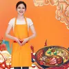 Delantal para invitados de restaurante de hot pot impresión de logotipo restaurante de barbacoa restaurante Haidilao delantal para invitados