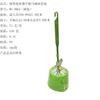 Conjunto de escova de vaso sanitário com cabo rosqueado e base redonda, presente, atividade publicitária, conjunto de escova de vaso sanitário, atacado RS-3851