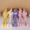 Orelhas de Coelho que se Movem, Protetores de Ouvido Quentes, Protetores de Ouvido Airbag da Celebridade da Internet Kuromi Cinnamon Dog, Proteção contra Frio e Geada, Aquecedores de Orelha