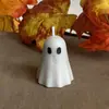 Velas de Fantasma Mini Coloridas Lindas Transfronterizas para Halloween, Decoraciones Creativas Atmosféricas Originales, Regalos Festivos