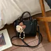 Primavera 2026 Nuevo Estilo Casual Simple Bolso de Hombro Estilo Perezoso Bolso de Mano Bolso Cruzado Estilo Coreano Nicho Bolso Cuadrado Pequeño
