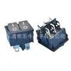 Interruptor tipo barco de três velocidades olho de gato articulação dupla KCD1 21 * 24mm Interruptor basculante de articulação dupla olho de gato LED botão duplo de 3 velocidades